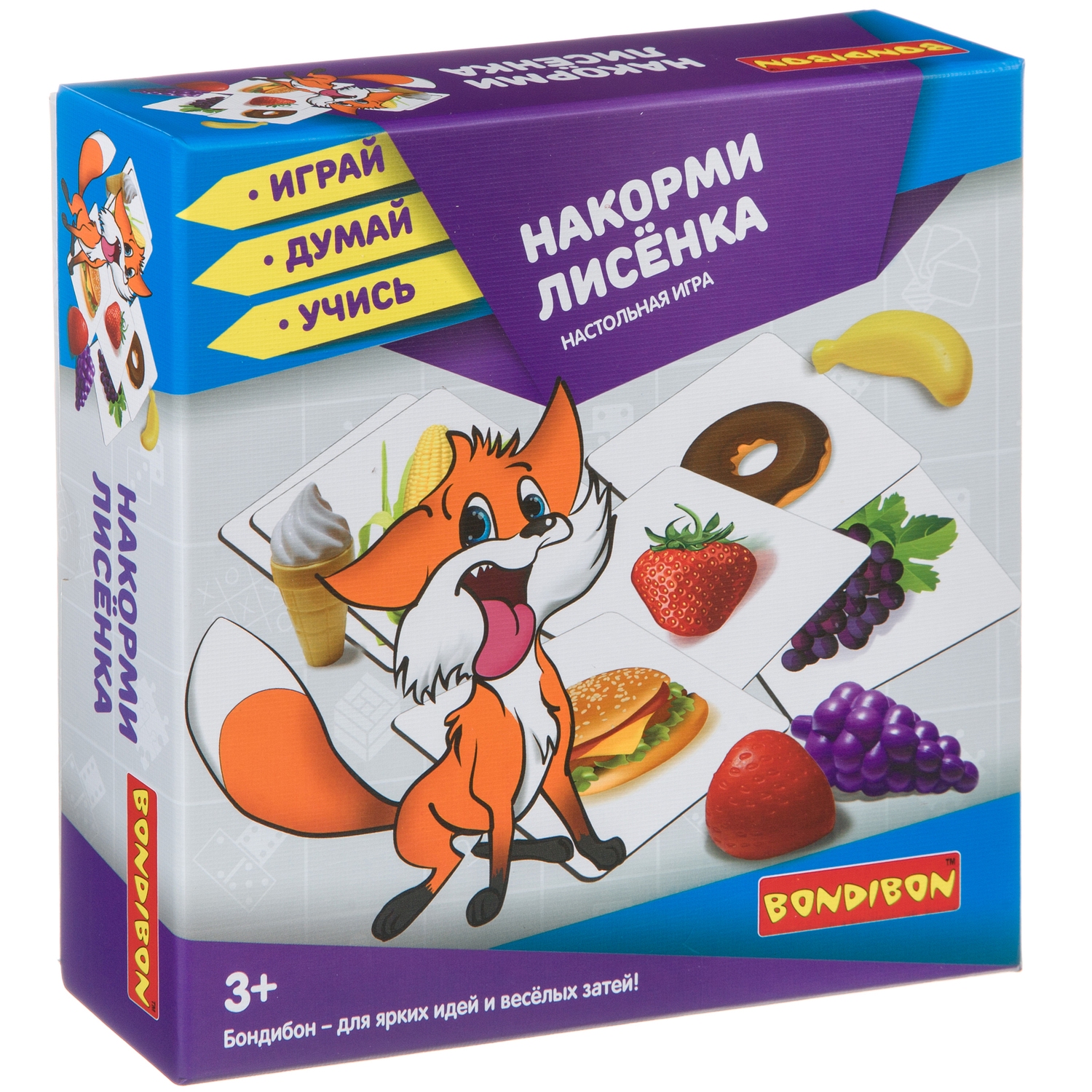 Накорми лисёнка - настольная игра BONDIBON.